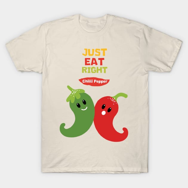 Chilli Pepper T-Shirt by KewaleeTee